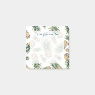 Post-it® Motif d'ananas d'aquarelle