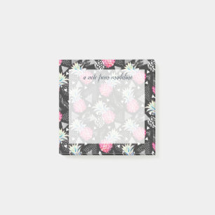 Post-it® Motif d'ananas triangulaire texturé
