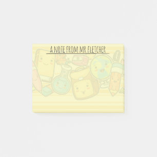 Post-it® Motif d'approvisionnement de l'école de dessin per