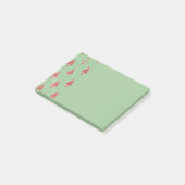 Post-it® Motif d'arbre de Noël mignon (Incliné)