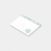 Post-it® Motif d'art de succulentes (Incliné)