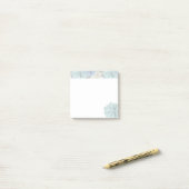 Post-it® Motif d'art de succulentes (Sur un bureau)