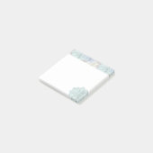 Post-it® Motif d'art de succulentes (Incliné)