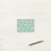 Post-it® motif de balle verte (Sur un bureau)
