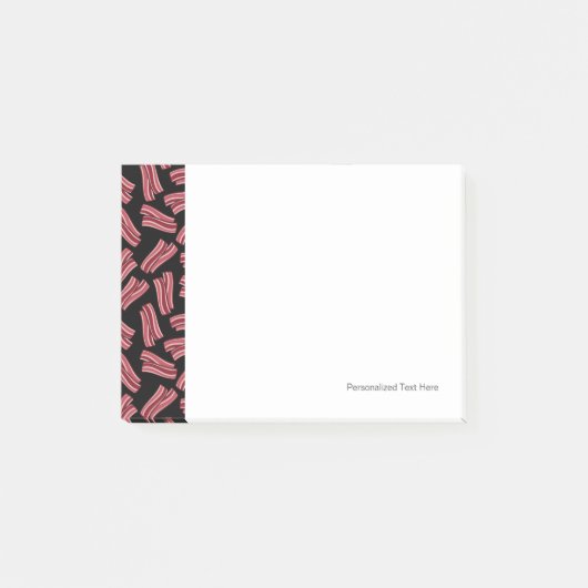 Post-it® Motif de bandes de lard (Devant)