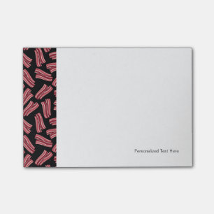 Post-it® Motif de bandes de lard