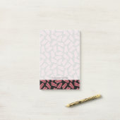 Post-it® Motif de bandes de lard (Sur un bureau)