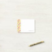 Post-it® Motif de bébé avec les oiseaux mignons (Sur un bureau)