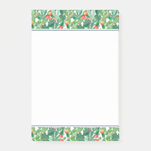Post-it® Motif de cactus d'aquarelle