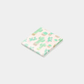 Post-it® Motif de cactus pointillés (Incliné)