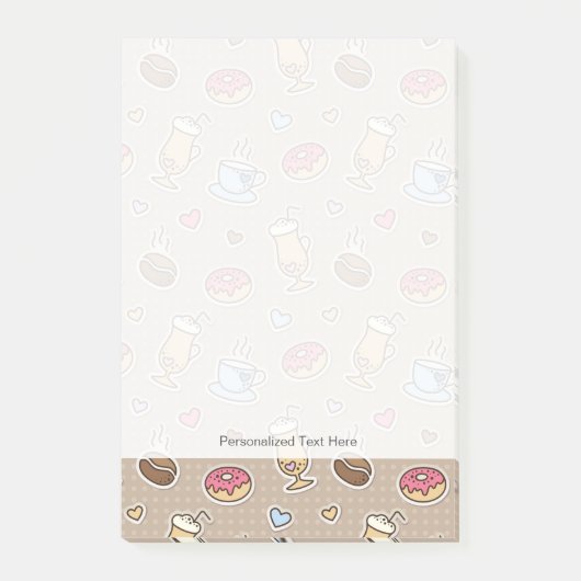 Post-it® Motif de café (Devant)