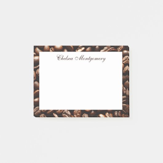 Post-it® Motif de café personnalisé (Devant)