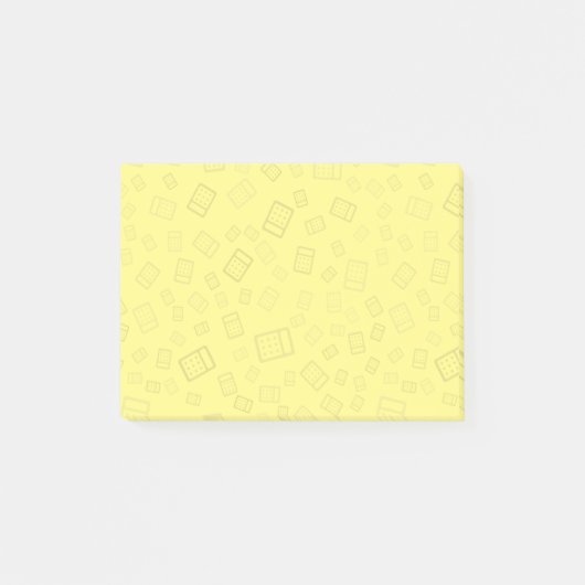 Post-it® Motif de calculateur (Devant)