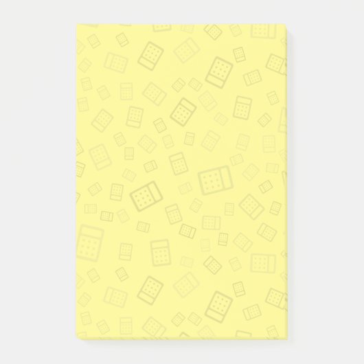 Post-it® Motif de calculateur (Devant)