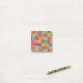 Post-it® Motif de carrés (Sur un bureau)