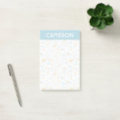 Post-it® Motif de carte de quartier de Cute Pastel (Bureau)