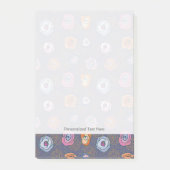 Post-it® motif de champ rose Abstrait (Devant)