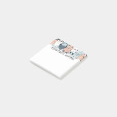 Post-it® Motif de chat amusant (Incliné)