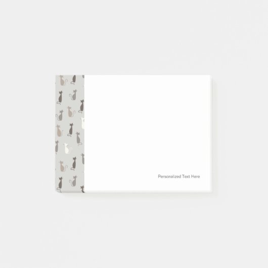 Post-it® motif de chats (Devant)