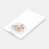 Post-it® Motif de cheval coloré (Incliné)