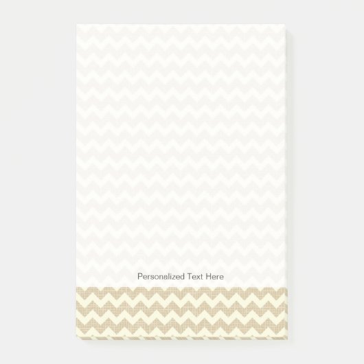 Post-it® Motif de Chevron (Devant)