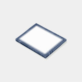 Post-it® Motif de circuit Geek bleu (Incliné)