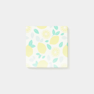 Post-it® Motif de citron d'été en crème