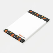 Post-it® Motif de citrouille d'Halloween mignon (Incliné)