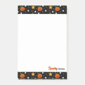 Post-it® Motif de citrouille d'Halloween mignon (Devant)
