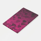 Post-it® Motif de coeur 18 (Incliné)