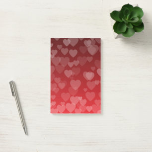 Post-it® Motif de coeur 19