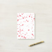 Post-it® Motif de coeur 33 (Sur un bureau)