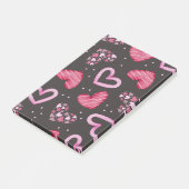 Post-it® Motif de coeur 34 (Incliné)