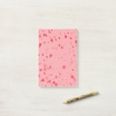 Post-it® Motif de coeur 34 (Sur un bureau)