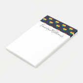 Post-it® Motif de coeur Rainbow 8 Bit (Incliné)