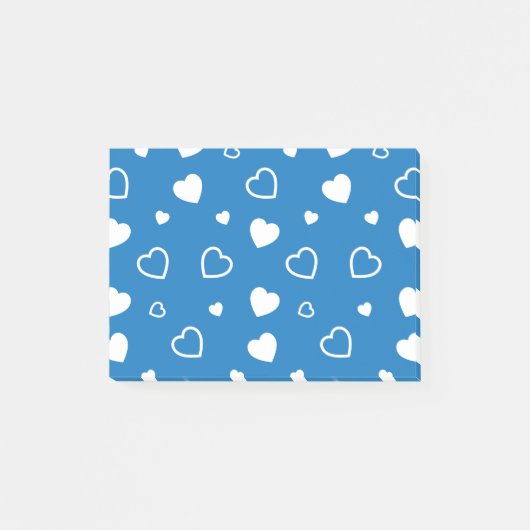 Post-it® Motif de cœurs stylisés 7 (Devant)