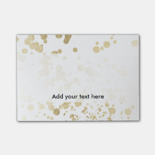 Post-it® motif de confetti moderne et tendance