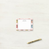 Post-it® Motif de crayon pour l'appréciation des enseignant (Sur un bureau)