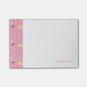 Post-it® Motif de crème glacée d'été