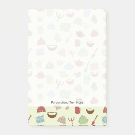 Post-it® Motif de cuisine (Devant)