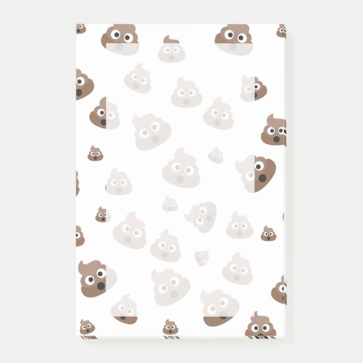 Post-it® Motif de Cute Poop Emoji (Devant)