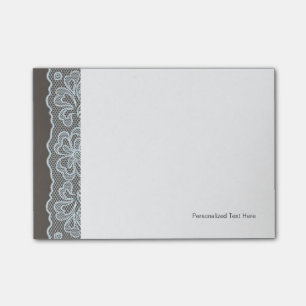 Post-it® Motif de dentelle, cru 6 de fleur
