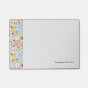 Post-it® motif de dessin animé amusant