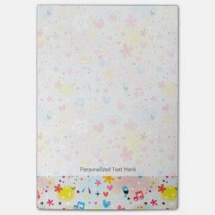 Post-it® motif de dessin animé amusant