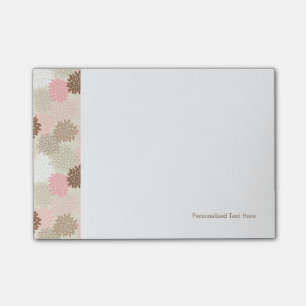 Post-it® Motif De FEMME Rose Et Brown