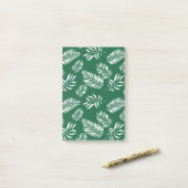 Post-it® Motif de feuilles 12 (Sur un bureau)