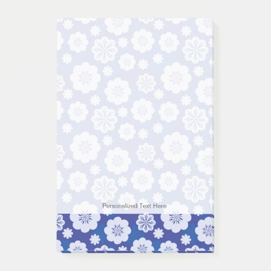 Post-it® motif de fleur (Devant)