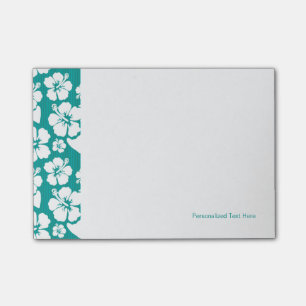Post-it® Motif de fleur hawaïen de ketmie