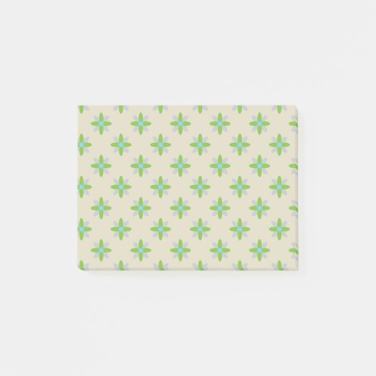 Post-it® Motif de fleurs (Devant)