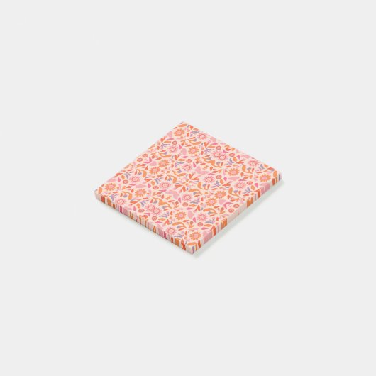 Post-it® Motif de fleurs (Incliné)